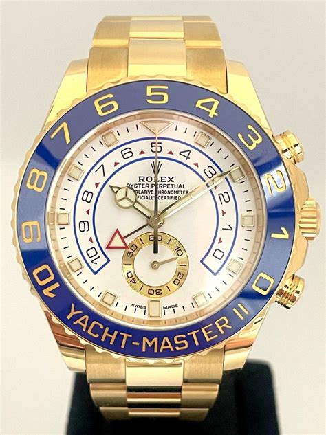 rolex yacht master ii solid gold model 116688|rolex yachtmaster rose gold 44mm.